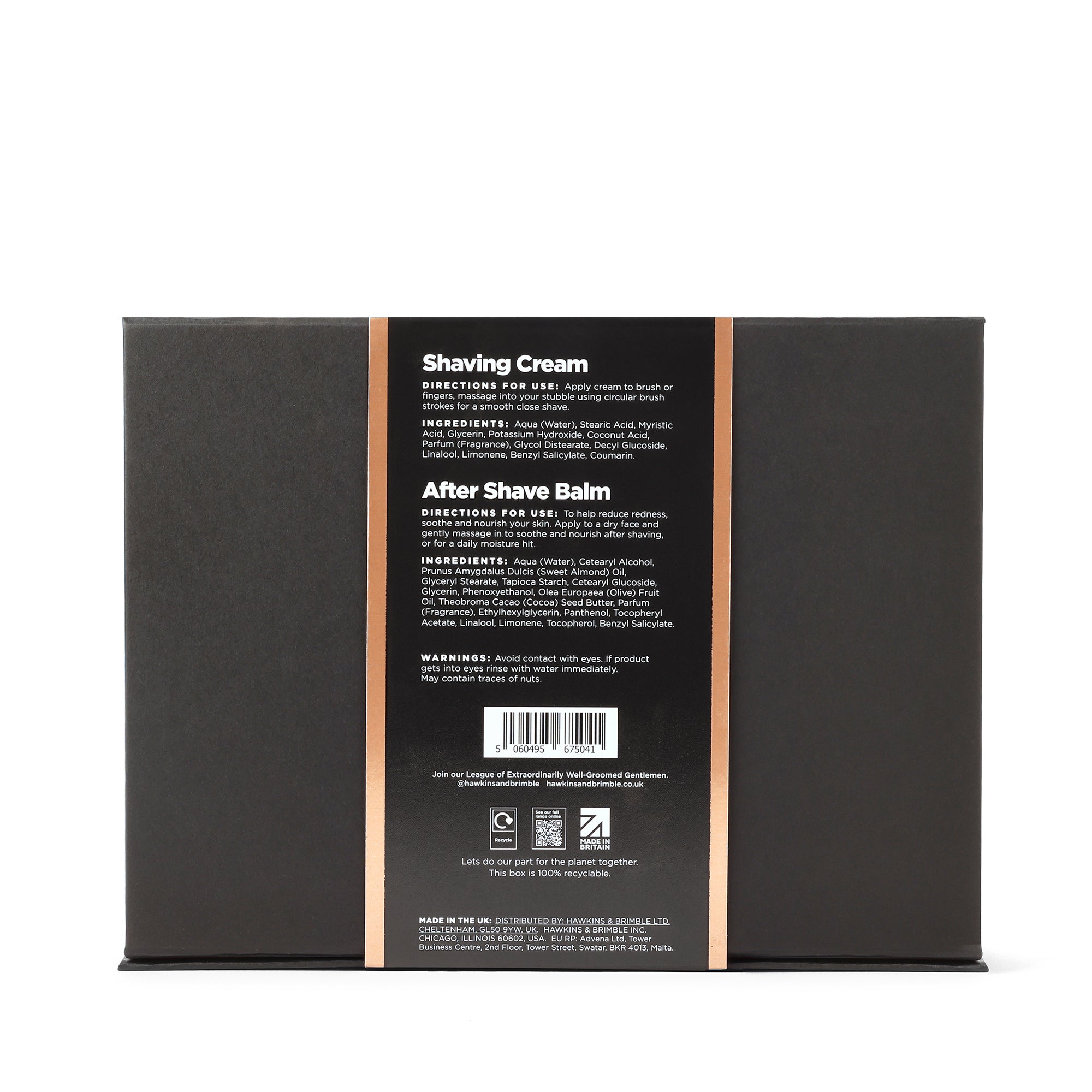 Coffret cadeau de rasage