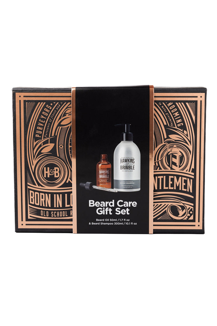 Beard Gift Set Box (Beard Shampoo + Beard Oil)