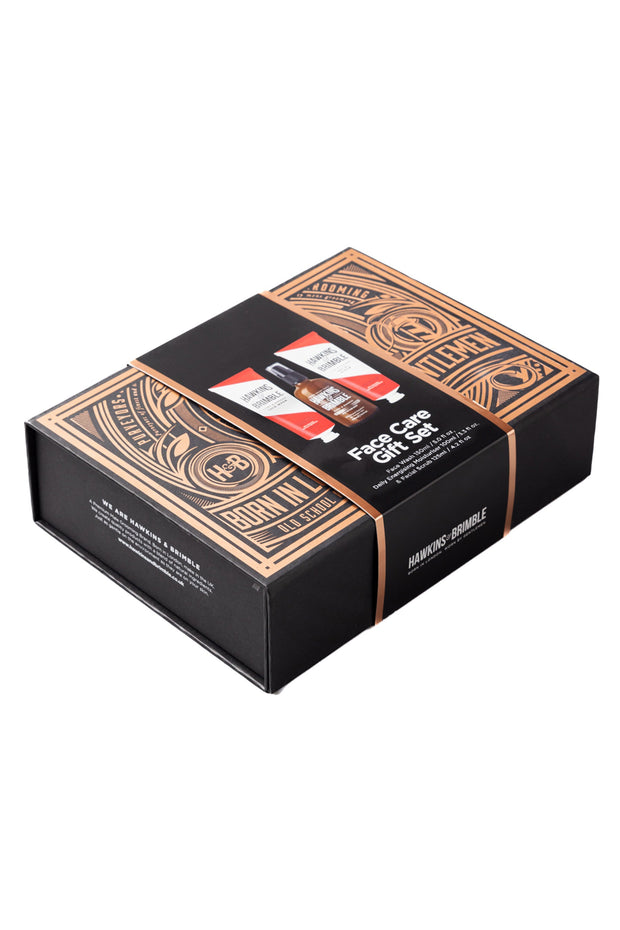 Face Gift Set Box (Daily Energising Moisturiser, Facial Scrub + Face Wash)