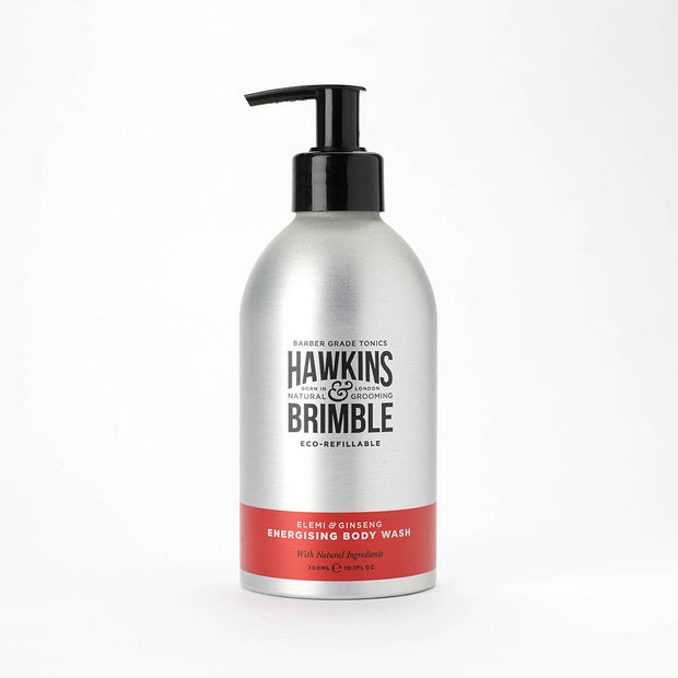 Hair & Body Eco-Warrior Box (Revitalising Shampoo Eco-Refillable 300ml + Nourishing Conditioner Eco-Refillable 300ml + Energising Body wash Eco-Refillable 300ml)
